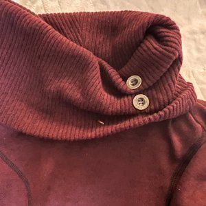 Maroon Sweater Dress